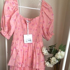 Loveshackfancy x Target Simone Smocked Dress L